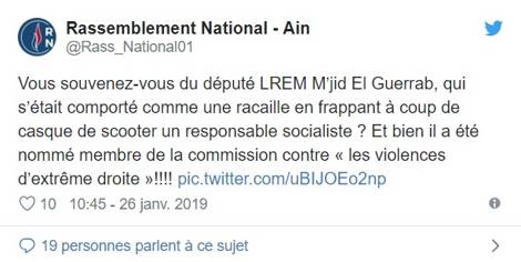 violences député