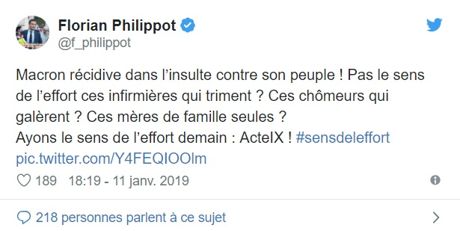 sens de l'effort