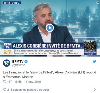 sens de l'effort