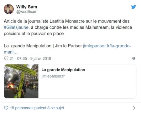 Grande manipulation