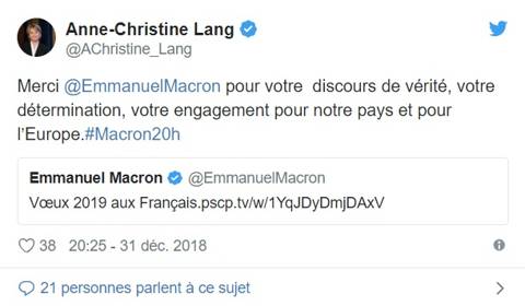vœux d’Emmanuel Macron