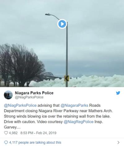tsunami de glace