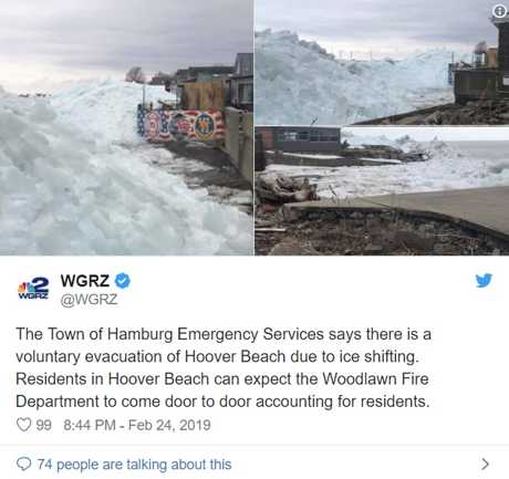 tsunami de glace