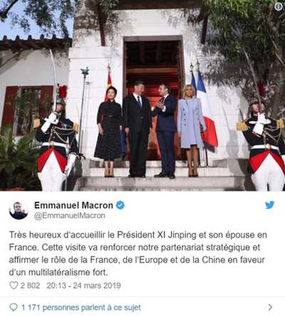 Xi Jinping en France