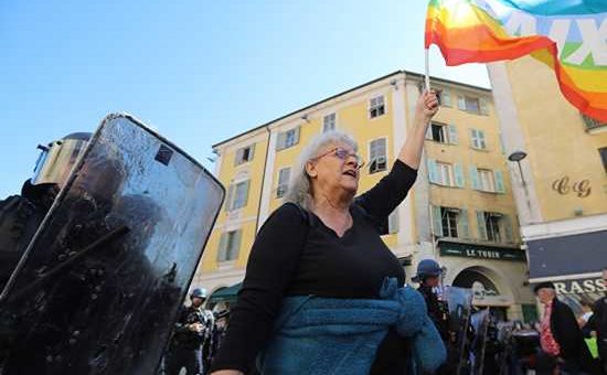 blessée à Nice