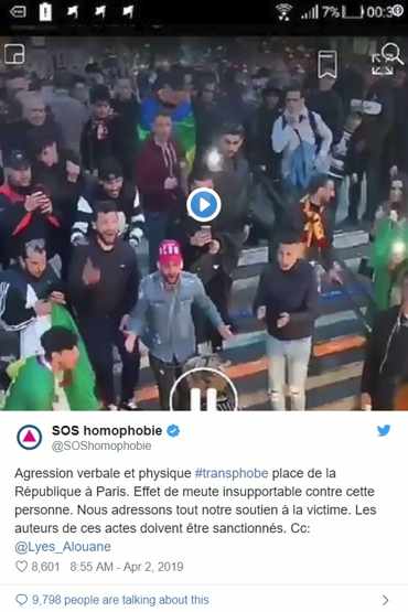 agression transphobe