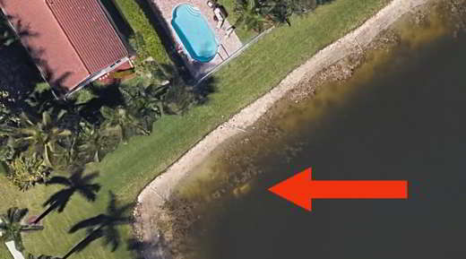 homme-Floride-google-satellite