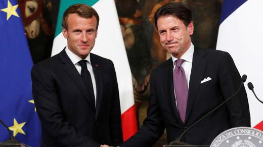 macron-répartition-migrants-Conte