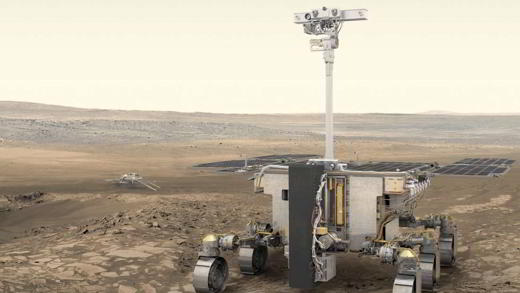NASA-vie-Mars