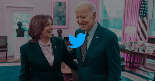 harris et biden rigolent