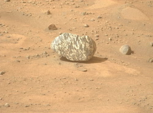 roche zebre sur mars